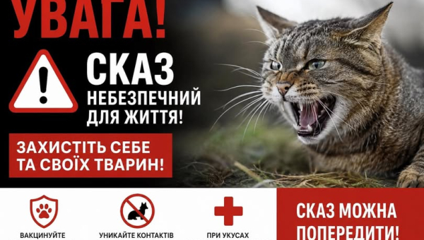 У Корецькій громаді підтвердили випадки сказу серед домашніх тварин